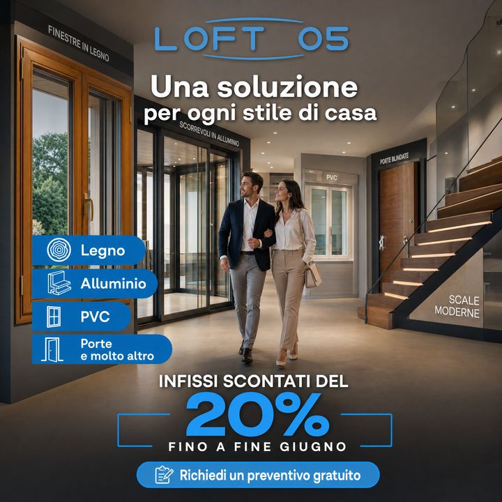 Loft 05, Una soluzione per ogni stile di casa