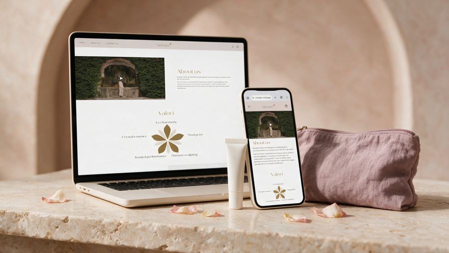 Sito Nisiade su laptop e smartphone